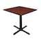 Cain Square Tables > Breakroom Tables > Cain Square & Round Tables, Wood, Metal Top, Cherry TB3030CH - alternate 1